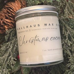 Hallhaus Wax Co. Christmas Cocoa Candle